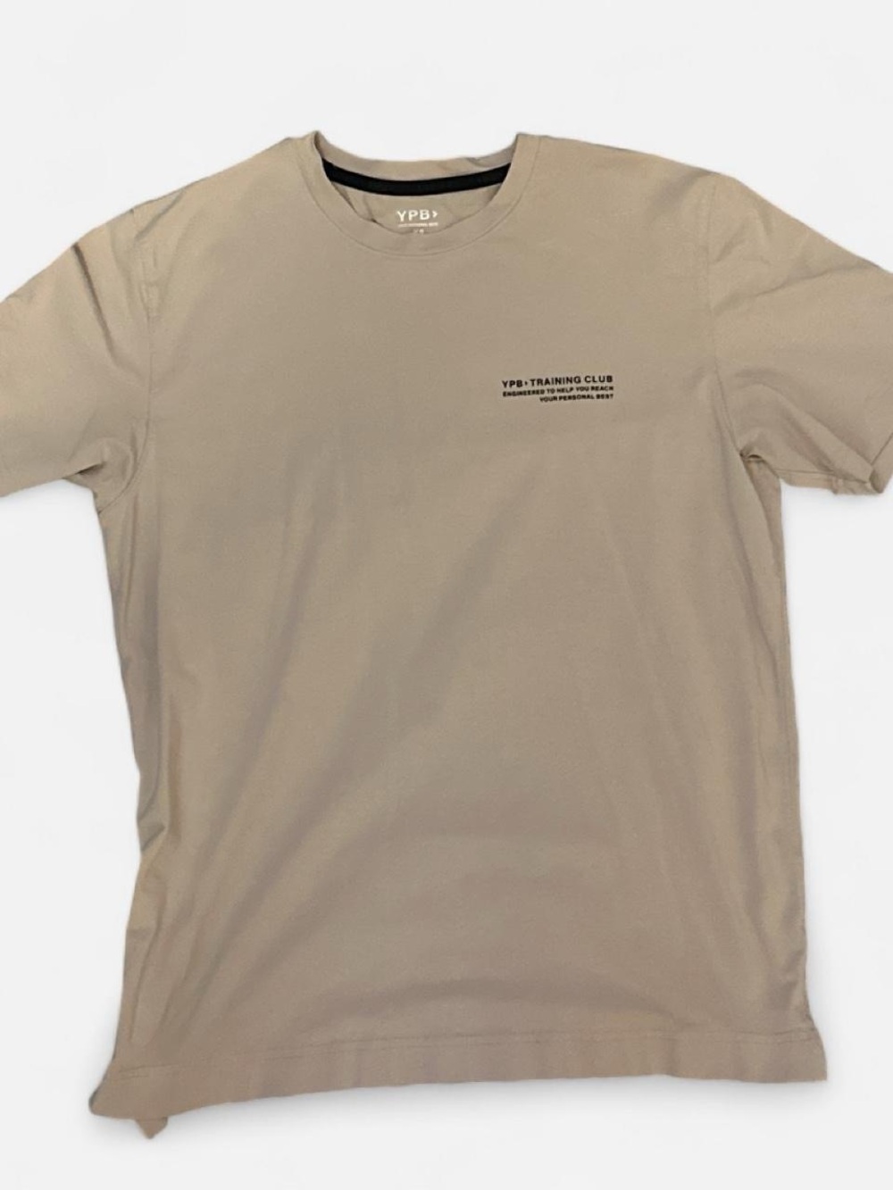 Abercrombie YPB Stone Beige Dry-fit t-shirt